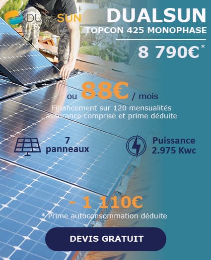 Pack Solaire DUASUN 425