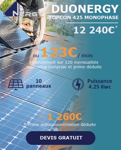 Pack Solaire DUONERGY