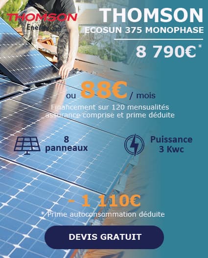 Pack Solaire ECOSUN 375